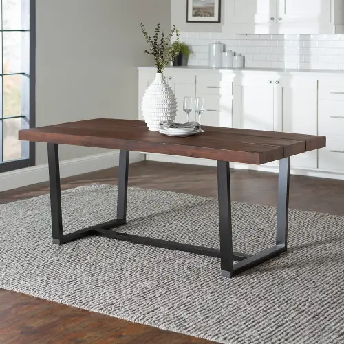 Rustic gray kitchen discount table