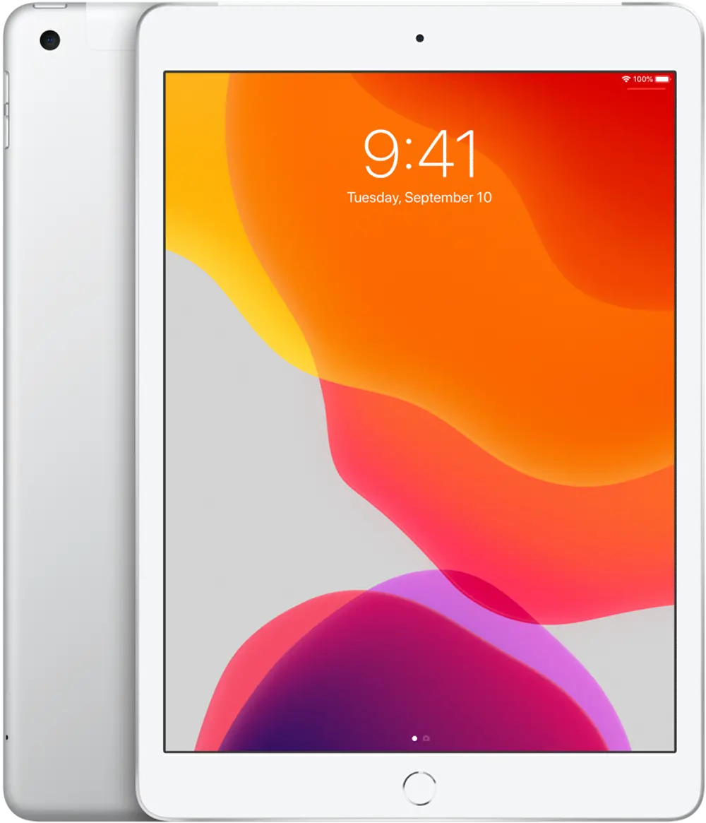 MW782LL/A Apple iPad 10.2 Inch 7th Gen 128GB - Silver-1