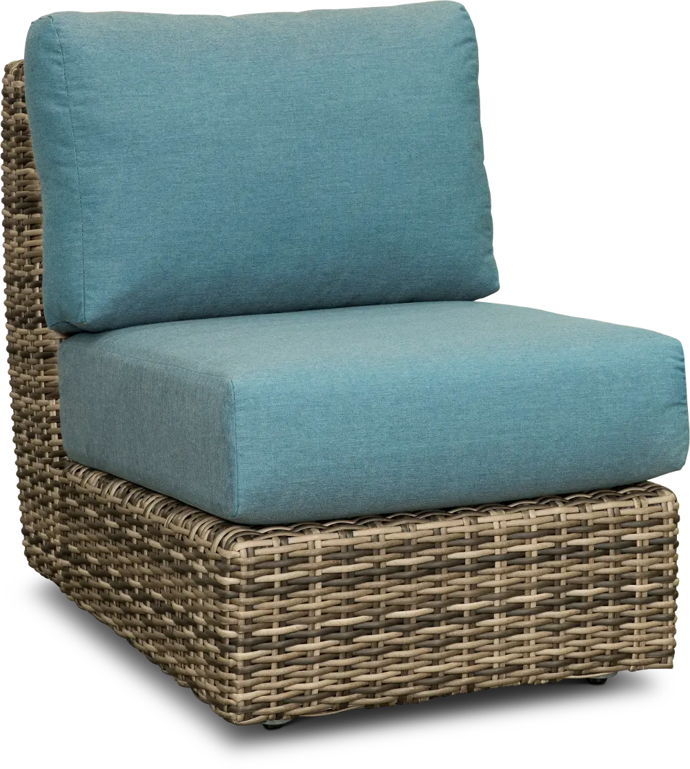 30008702S015/LGN/ACH Blue Lagoon Armless Patio Chair - Anesis-1