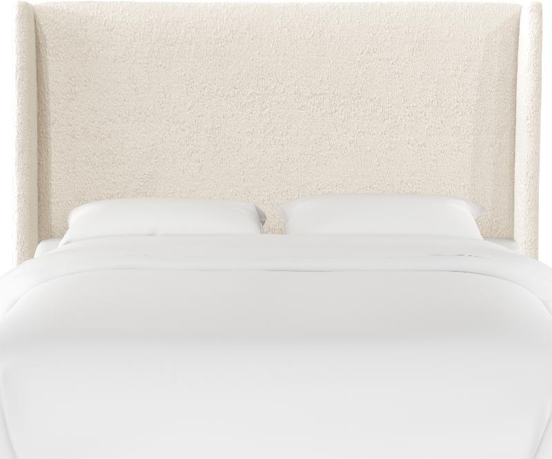 Sheepskin Natural White Twin, White Twin Bed Headboard