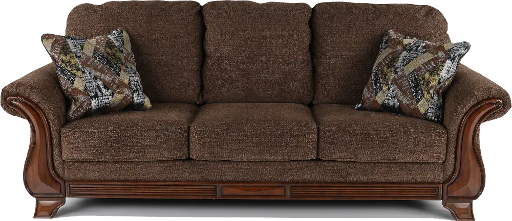 Miltonwood Brown Sofa-1