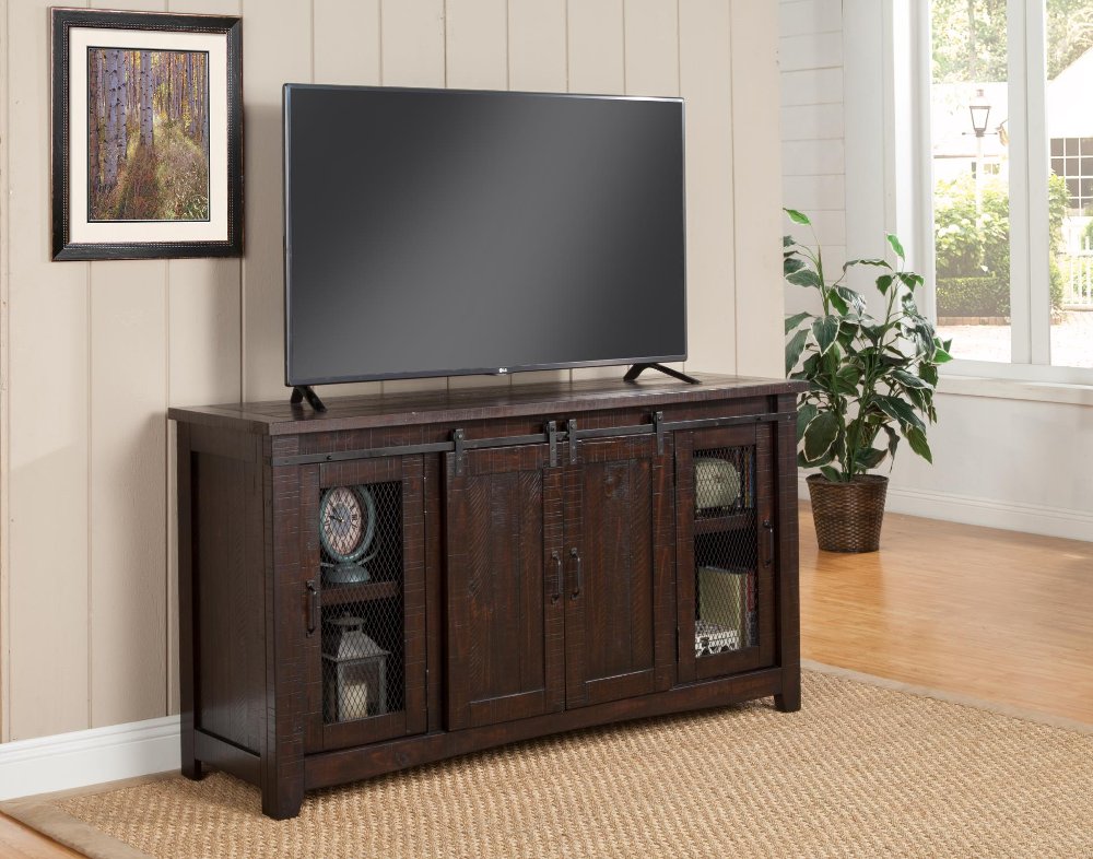 111785049 Camden Espresso Brown Farmhouse TV Stand sku 111785049