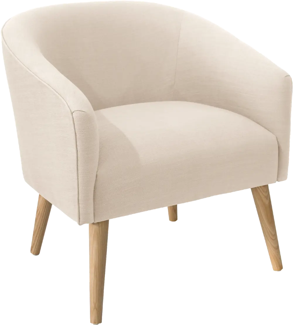 47-1NATLNNTLC Deco Cream Accent Chair - Skyline Furniture-1