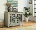 Jules Silver 38 Inch TV Stand