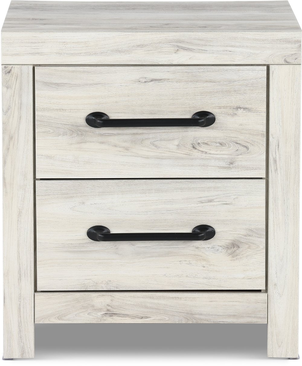 Sunrise Park Whitewash Nightstand