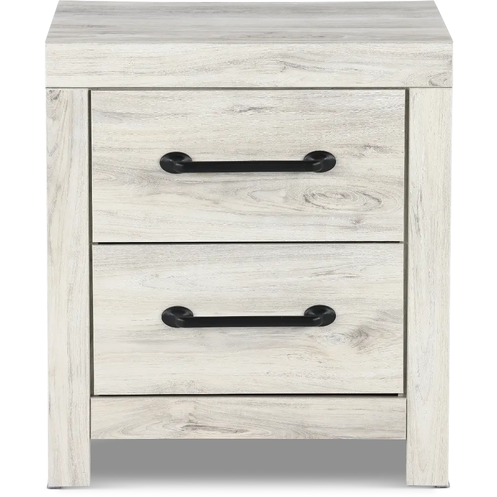 Sunrise Park Whitewash Nightstand-1