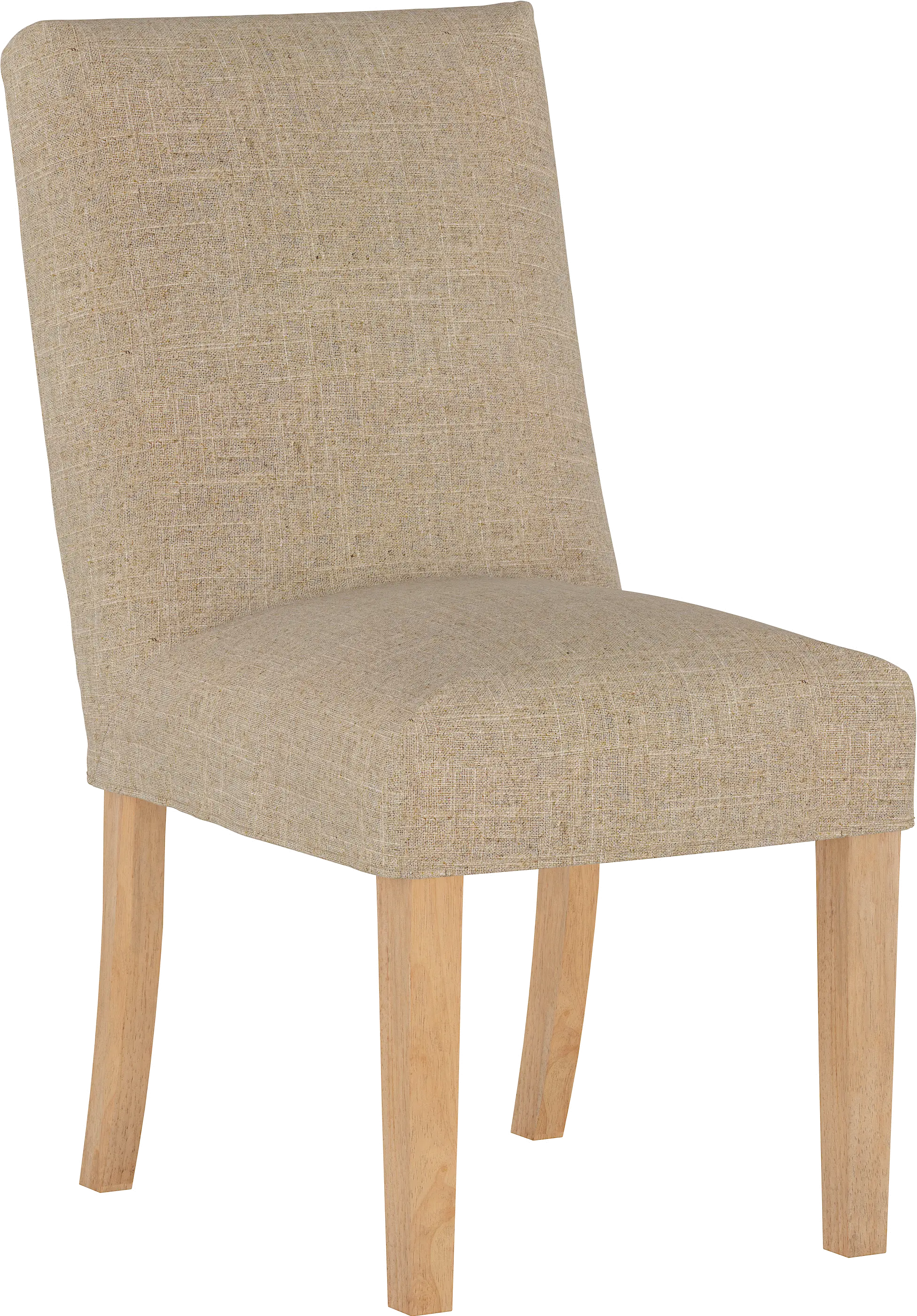 63-6SLNATLNNSND Jennifer Beige Slipcover Upholstered Dining Chair  sku 63-6SLNATLNNSND