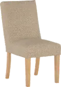 63-6SLNATLNNSND Jennifer Beige Slipcover Upholstered Dining Chair - Skyline Furniture