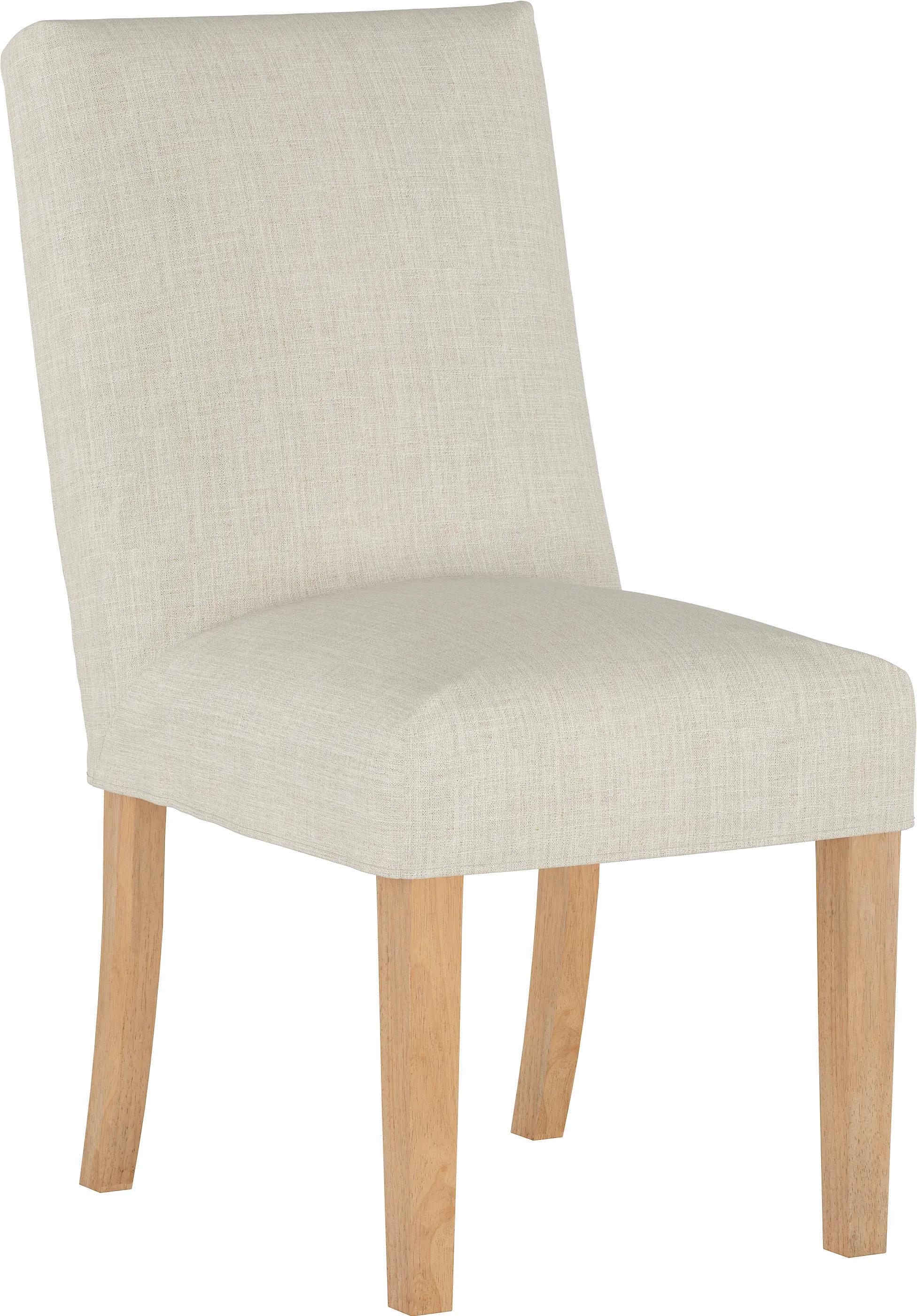 63-6SLNATLNNTLC Jennifer Linen Slipcover Upholstered Dining Chair  sku 63-6SLNATLNNTLC