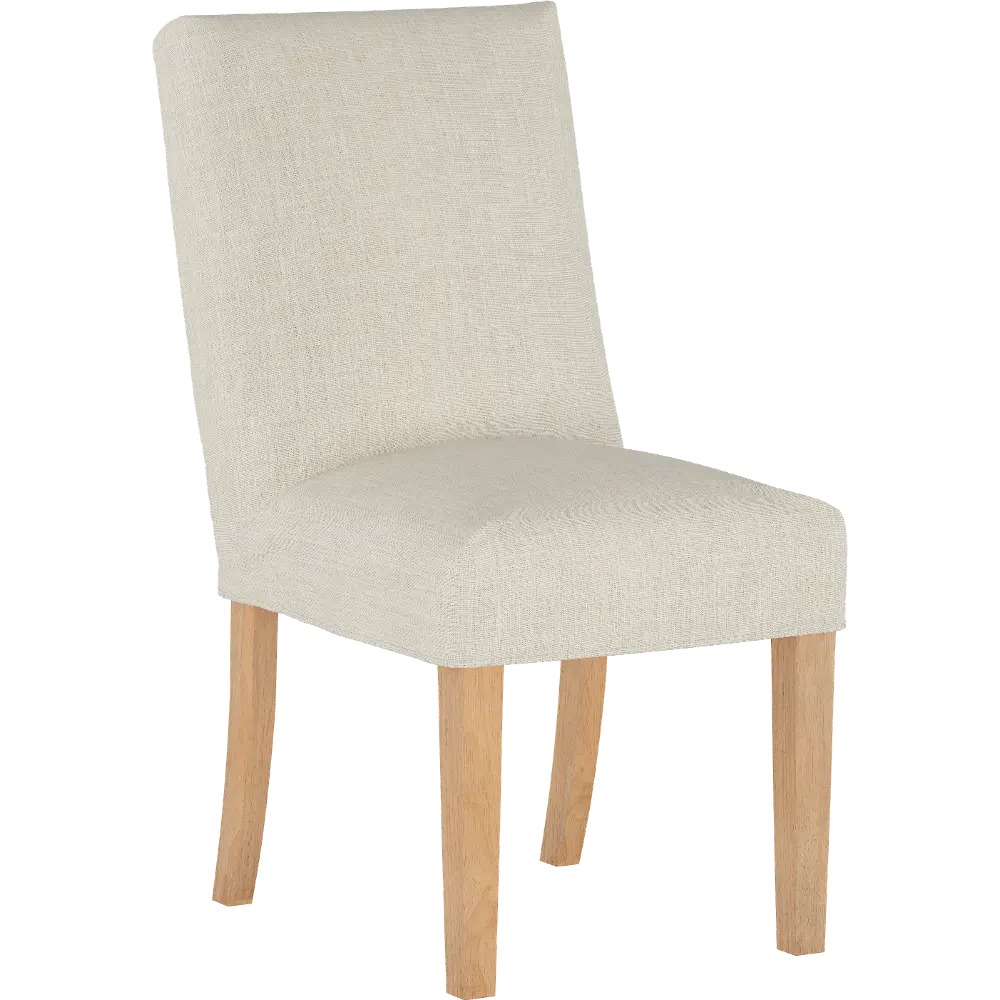 63-6SLNATLNNTLC Jennifer Linen Slipcover Upholstered Dining Chair - Skyline Furniture-1