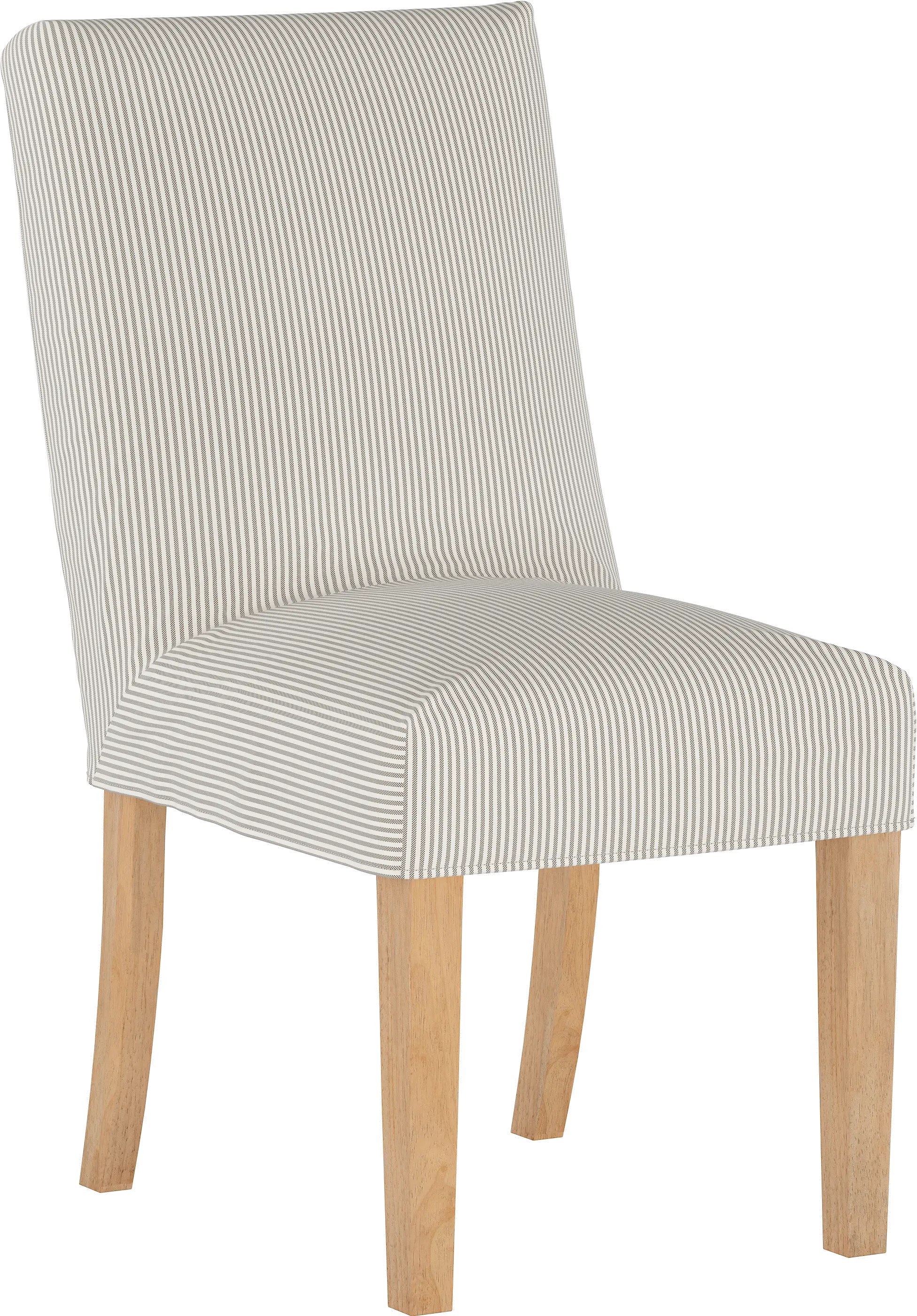 Jennifer Taupe Slipcover Upholstered Dining Chair - Skyline Furniture