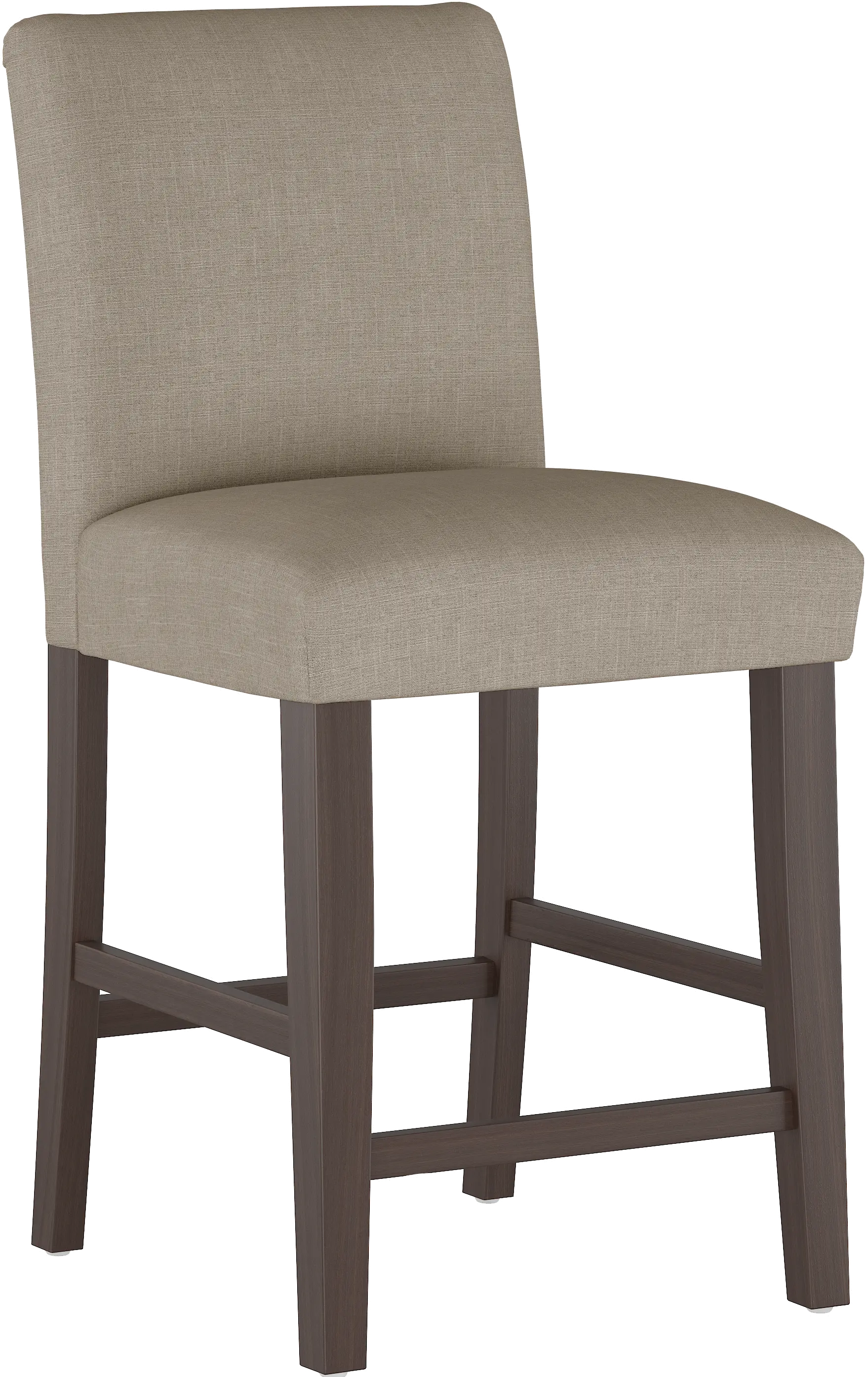 Zuma Beige Upholstered Counter Height Stool - Skyline Furniture