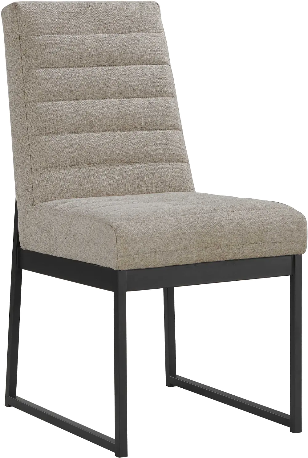 Eden Beige Upholstered Dining Room Chair-1