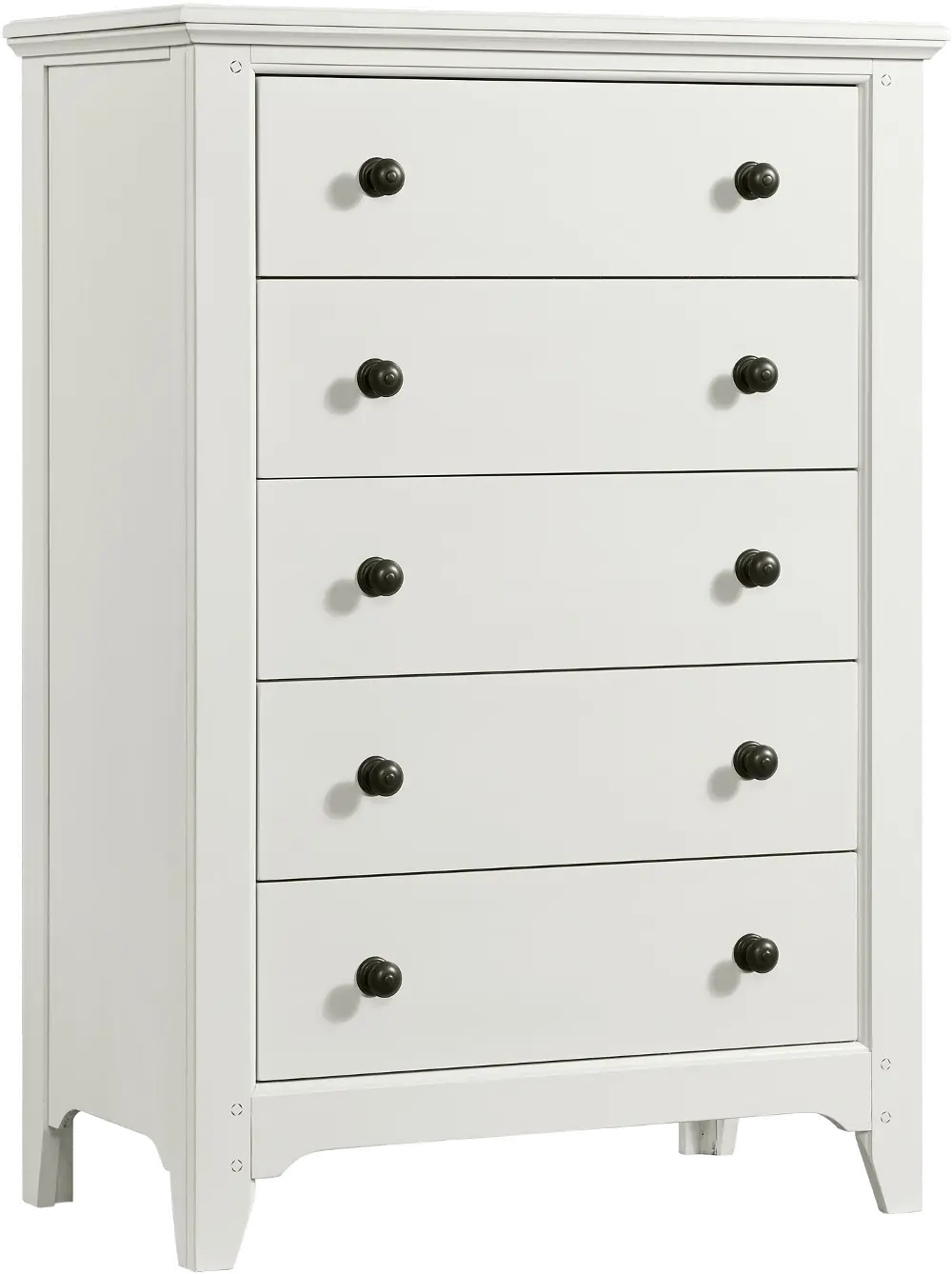 Tahoe White Chest of Drawers-1