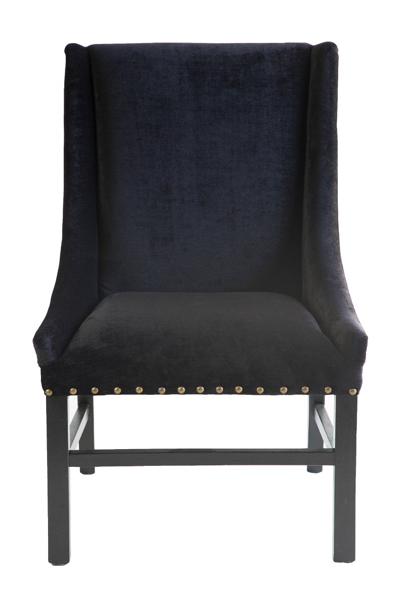 Contemporary Black Upholstered Dining, Upholstered Dining Chairs With Arms