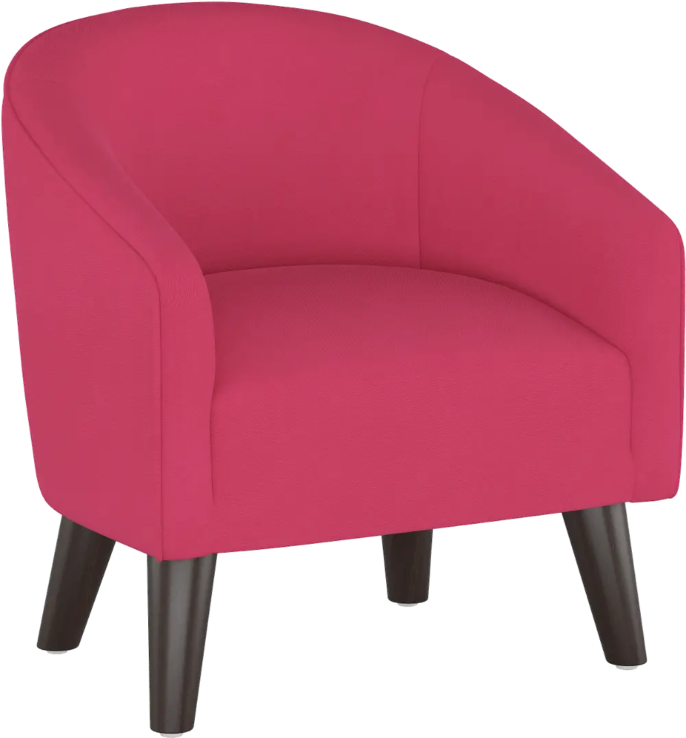 47-1KDCKFRNPNK Kids French Pink Tub Chair-1
