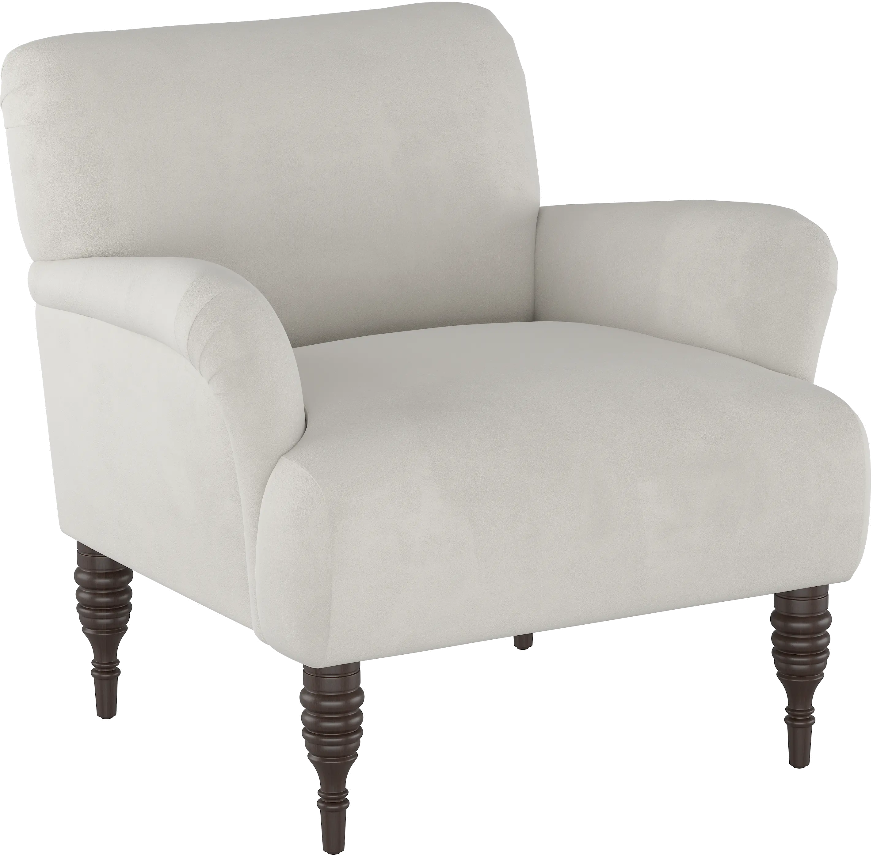 9505RGLSLVGR Cherrie Gray Accent Chair - Skyline Furniture sku 9505RGLSLVGR