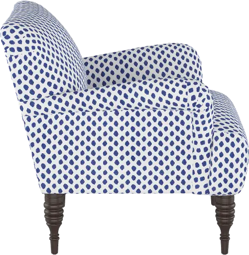 Polka best sale dot armchair