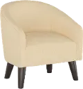 47-1KDCKNTR Kids Natural Beige Tub Chair - Skyline Furniture