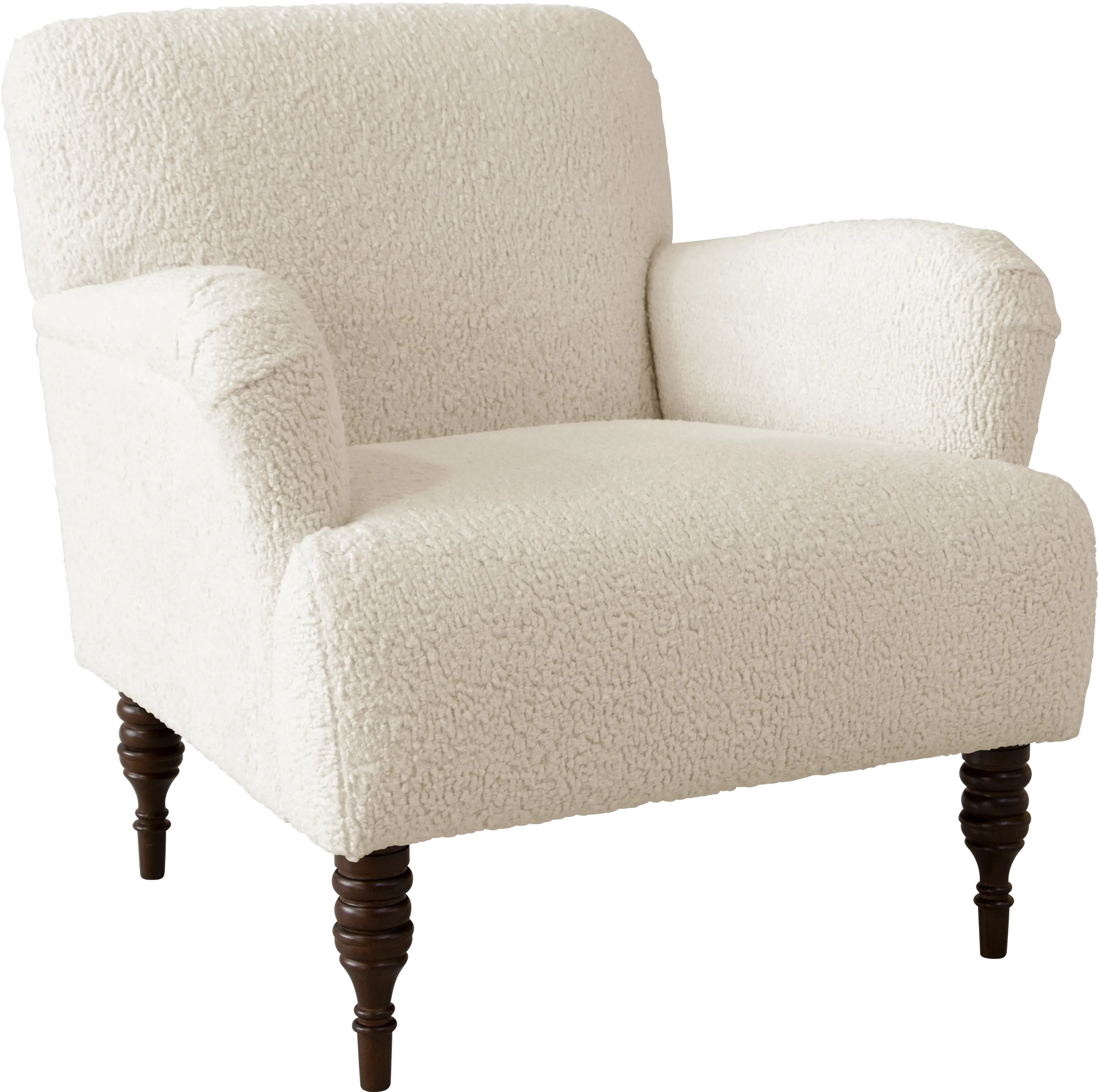 9505SHPSNTR Cherrie Faux Sheepskin Accent Chair - Skyline Furn sku 9505SHPSNTR