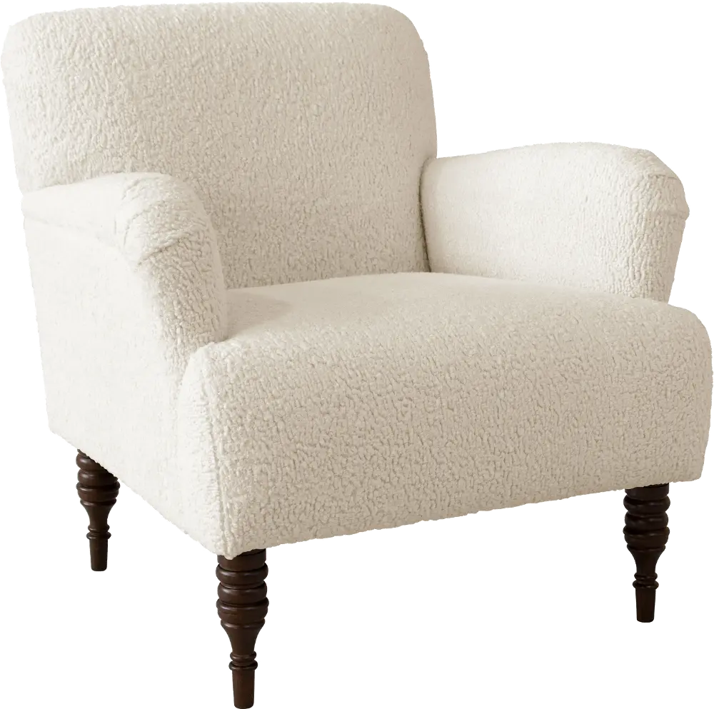 9505SHPSNTR Cherrie Faux Sheepskin Accent Chair - Skyline Furniture-1