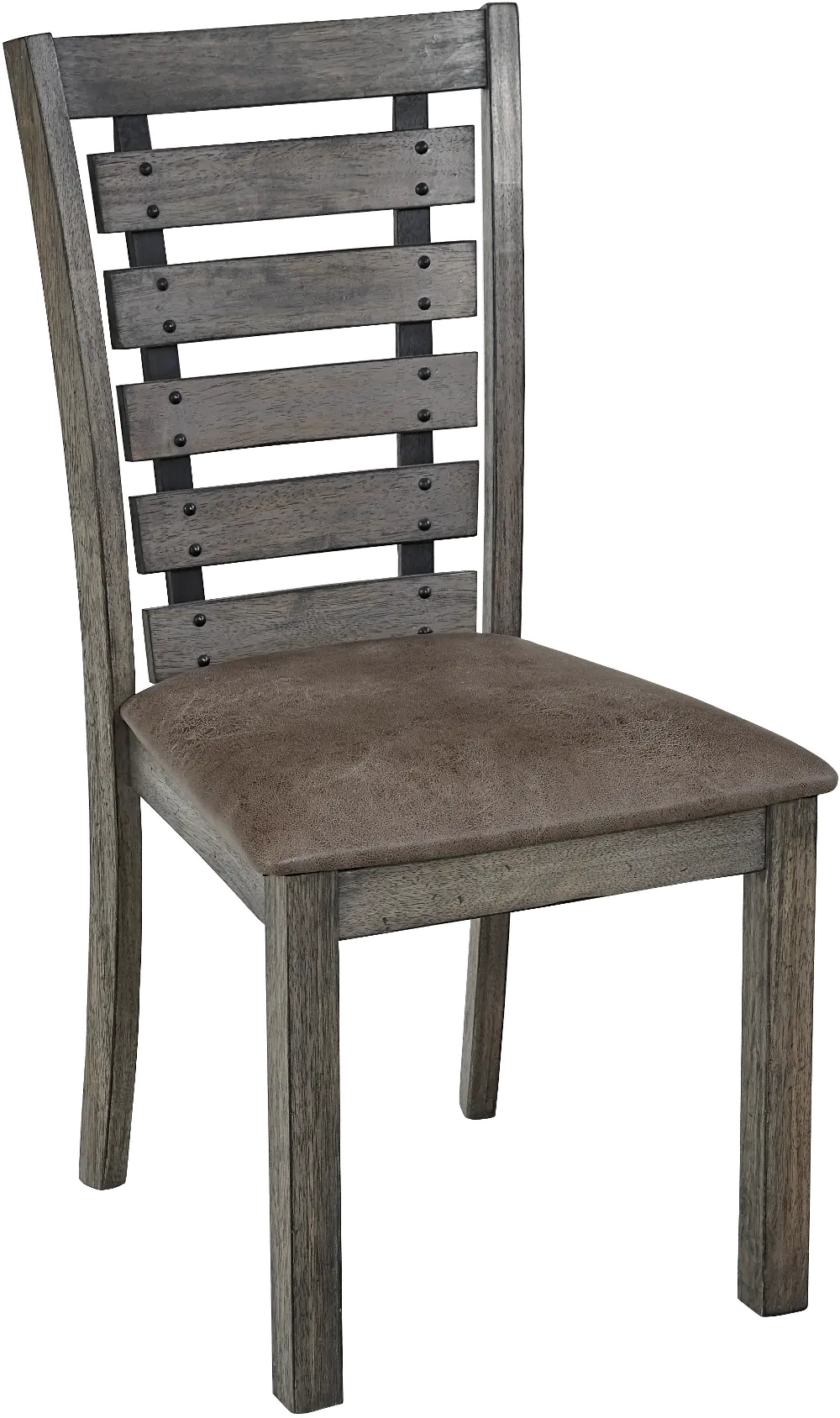 Gray Two Tone Dining Room Chair - Fiji-1