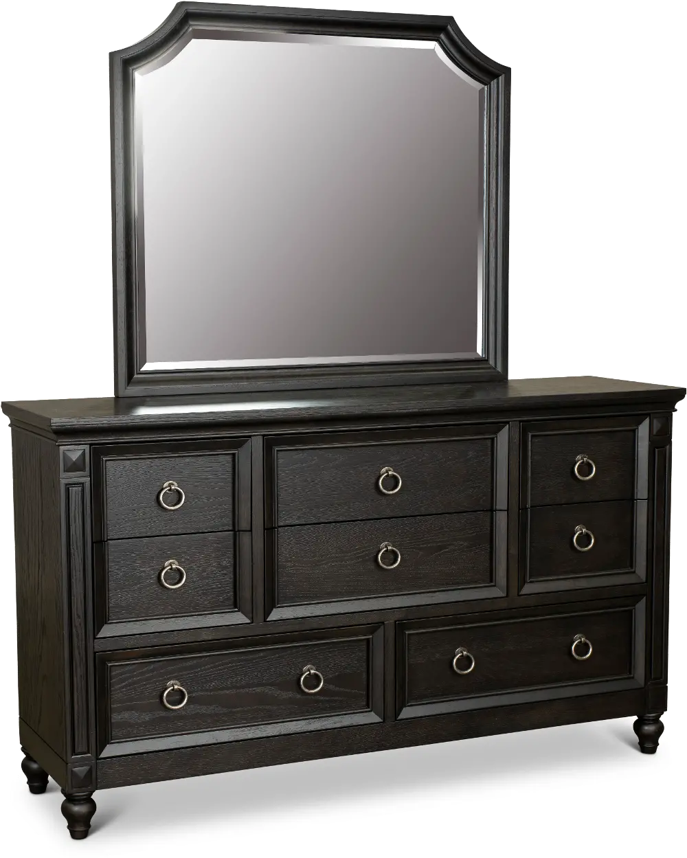 Hillside Black Oak Dresser-1