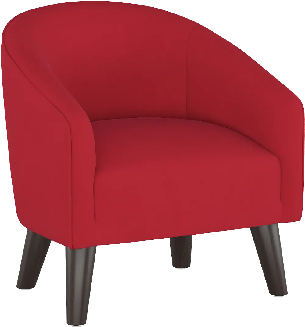47-1KPRMRD Kids Premier Red Tub Chair-1