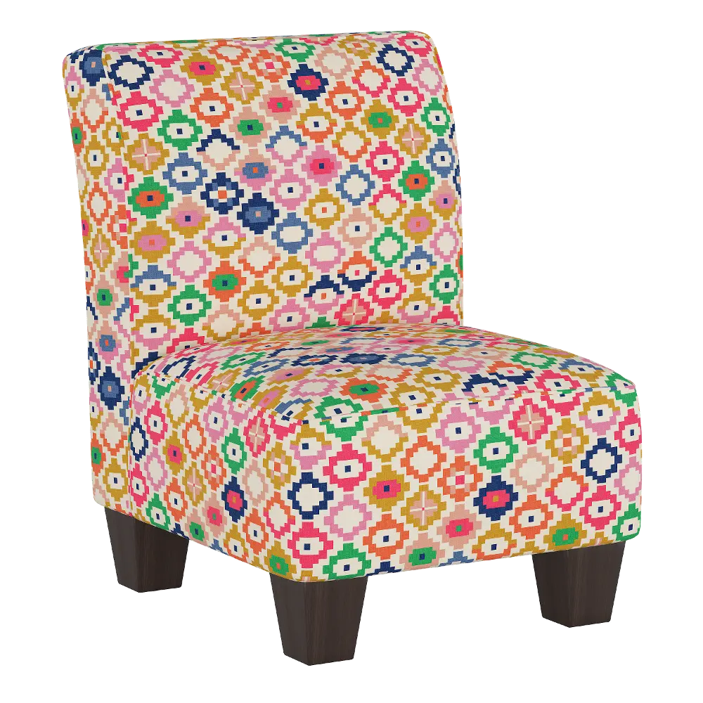 5705KCTLMLT Catalina Multi-Color Kid's Slipper Chair-1