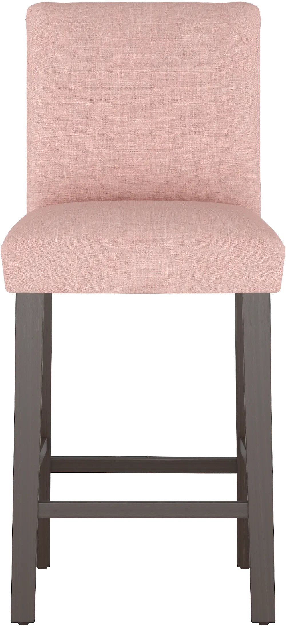63-8ZMRSQ Pink Upholstered Bar Stool - Zuma-1