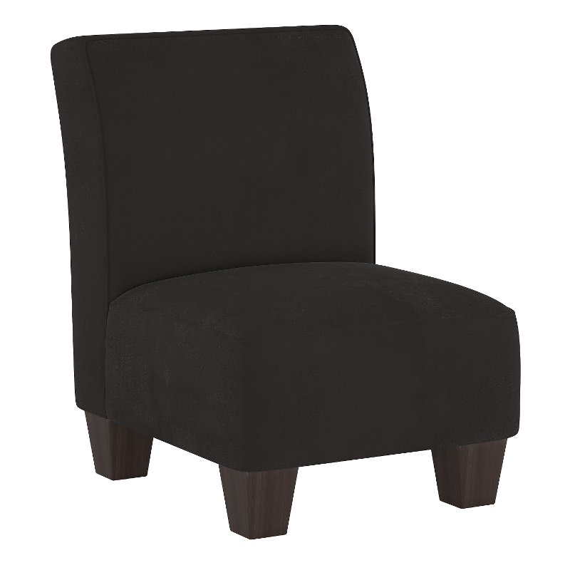 Premier Black Kid S Slipper Chair Rc, Slipper Chair With Arms