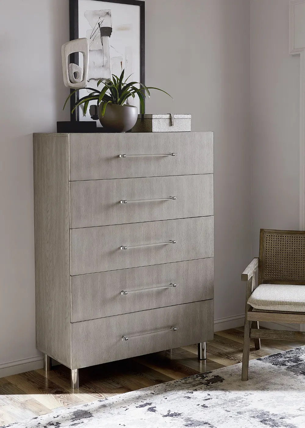Argento Gray Chest of Drawers-1