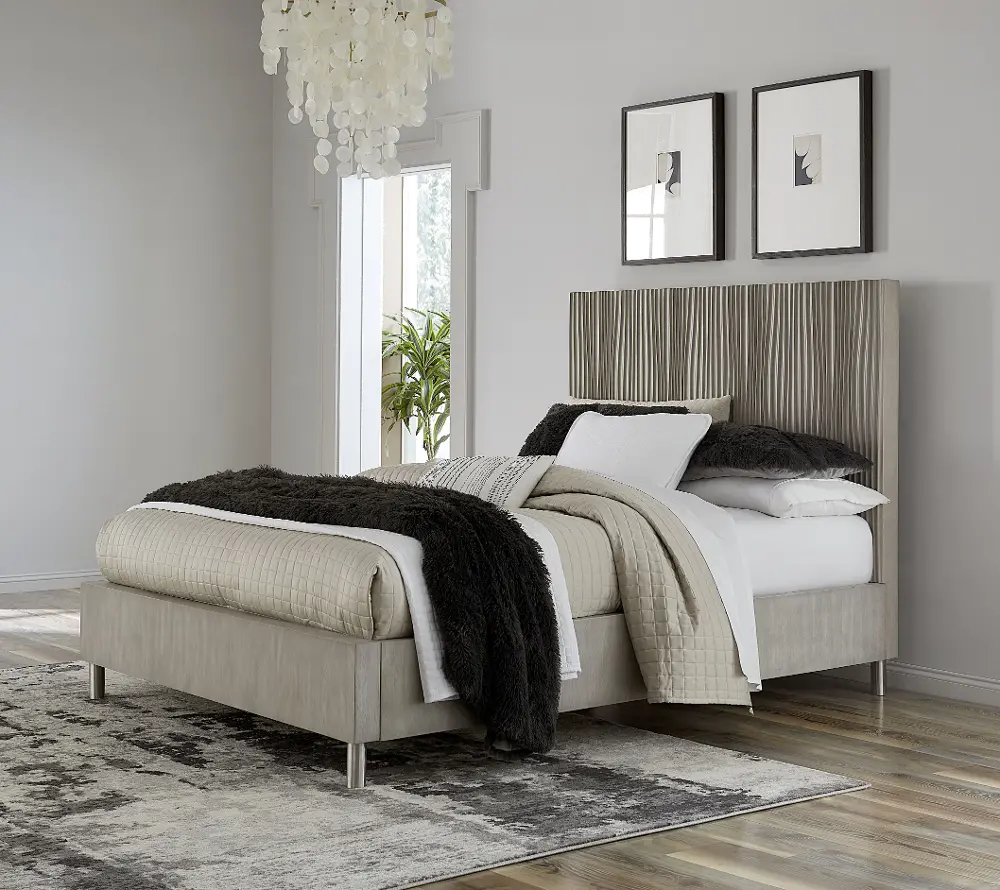 Argento Gray King Bed-1