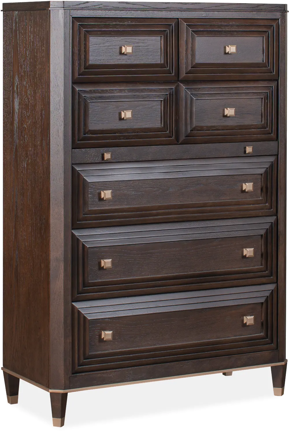 Contemporary Brown Chest of Drawers - Zephyr-1