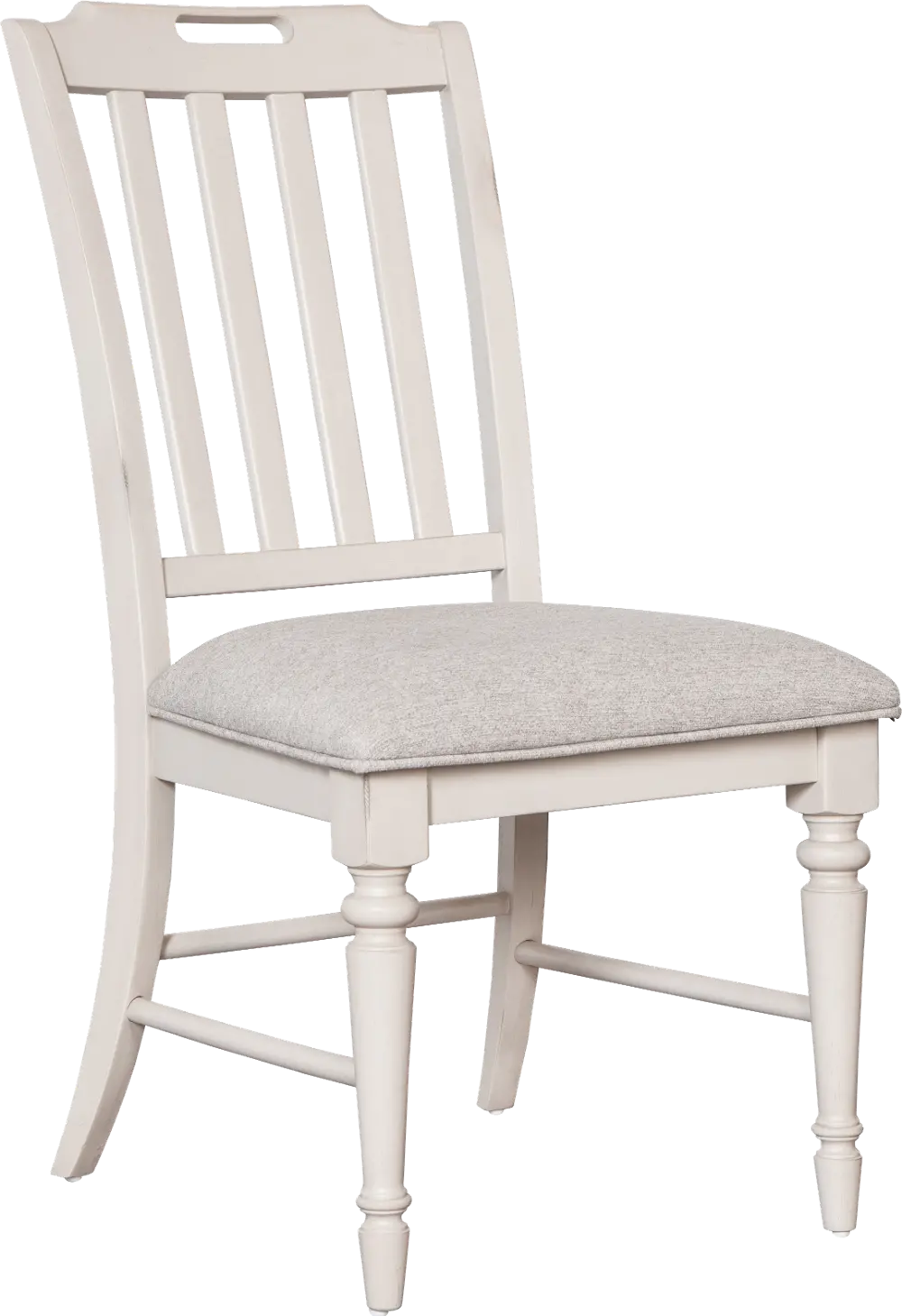Farmhouse White Dining Room Chair - Lexington-1