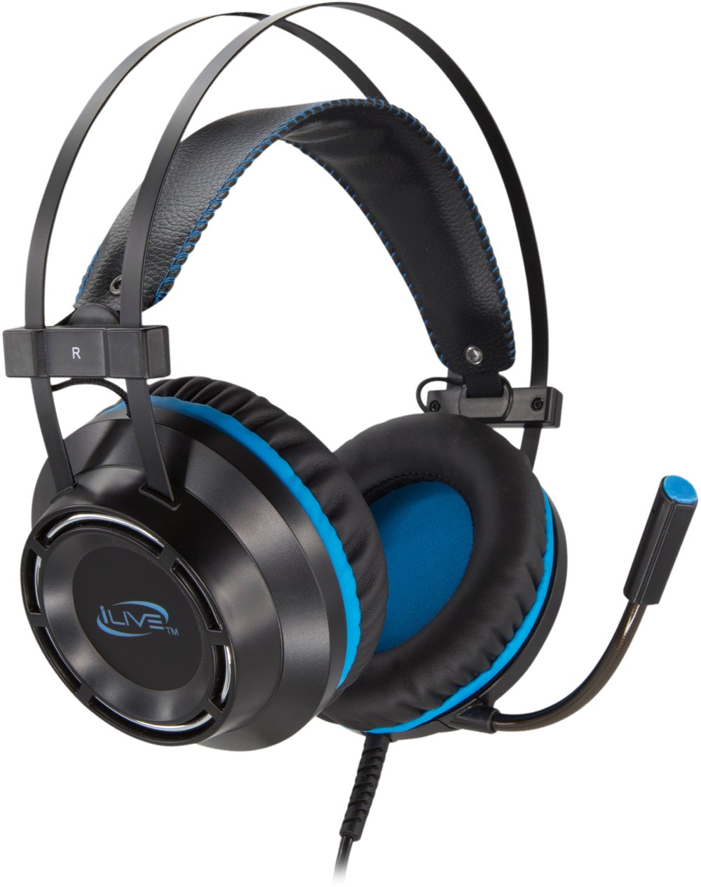 i Live Gaming Headphones with Microphone - Black