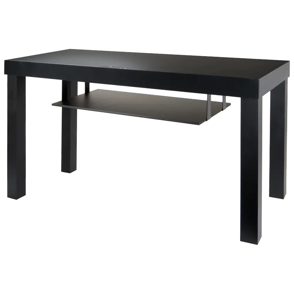 iLive Gaming Table with Built-In Speakers - Black-1
