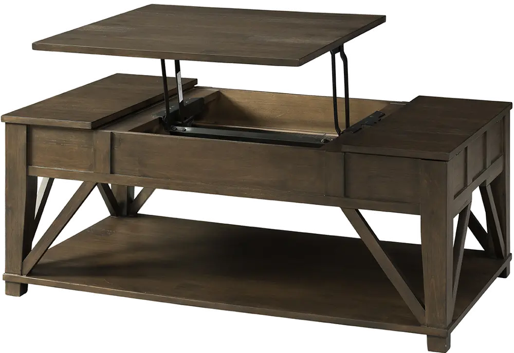 Rustic Lift Top Coffee Table-1