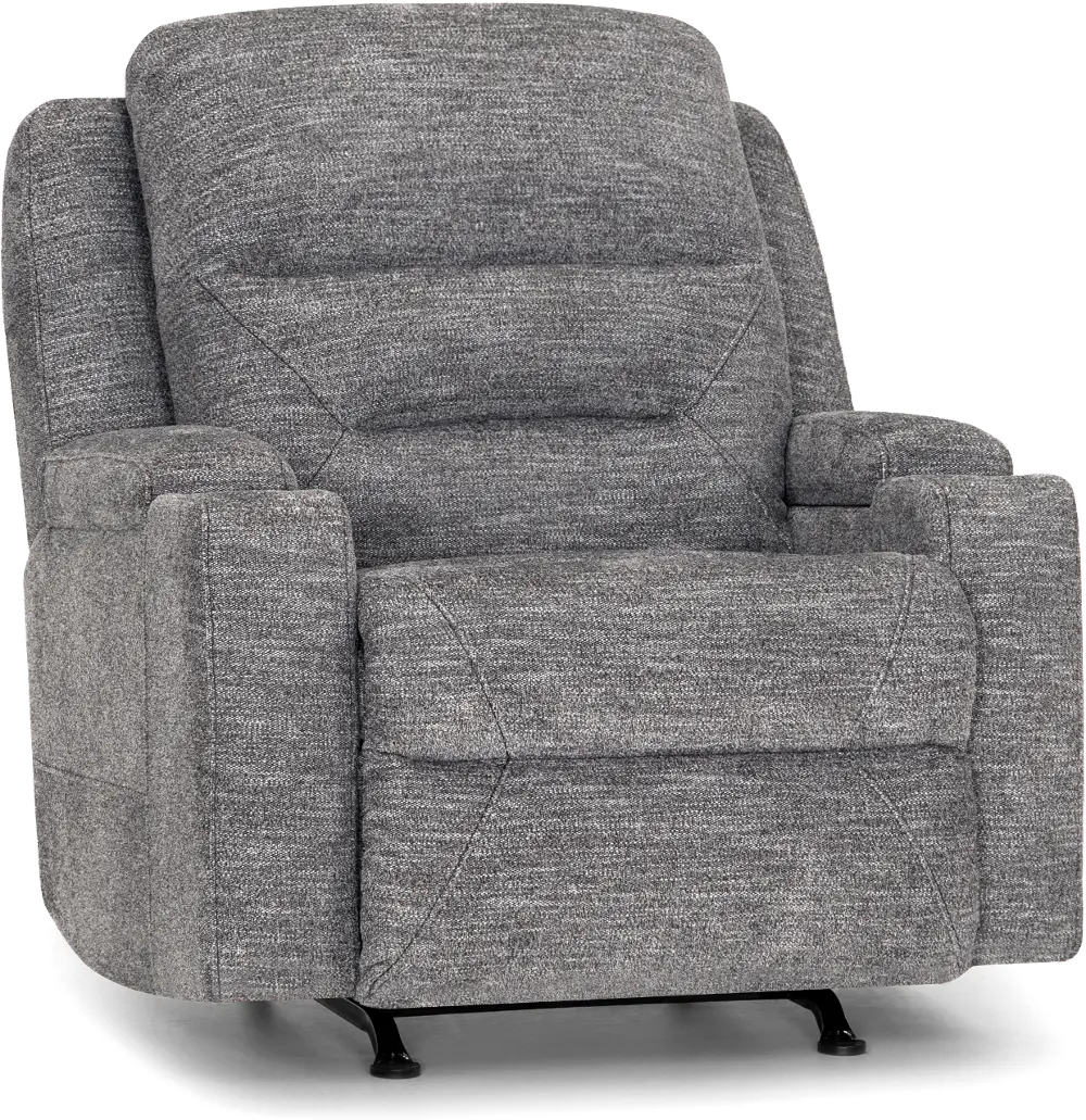 Beacon Pewter Gray Power Recliner-1