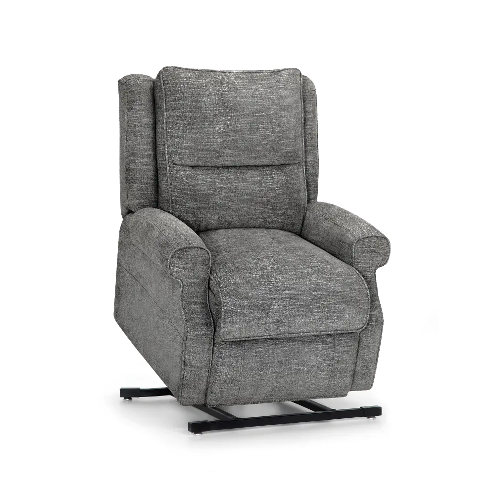Charles Gray Heat and Massage Reclining Lift Chair-1