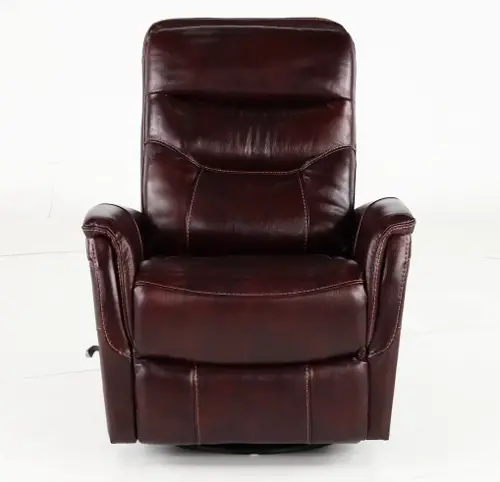 Dark burgundy recliner hot sale