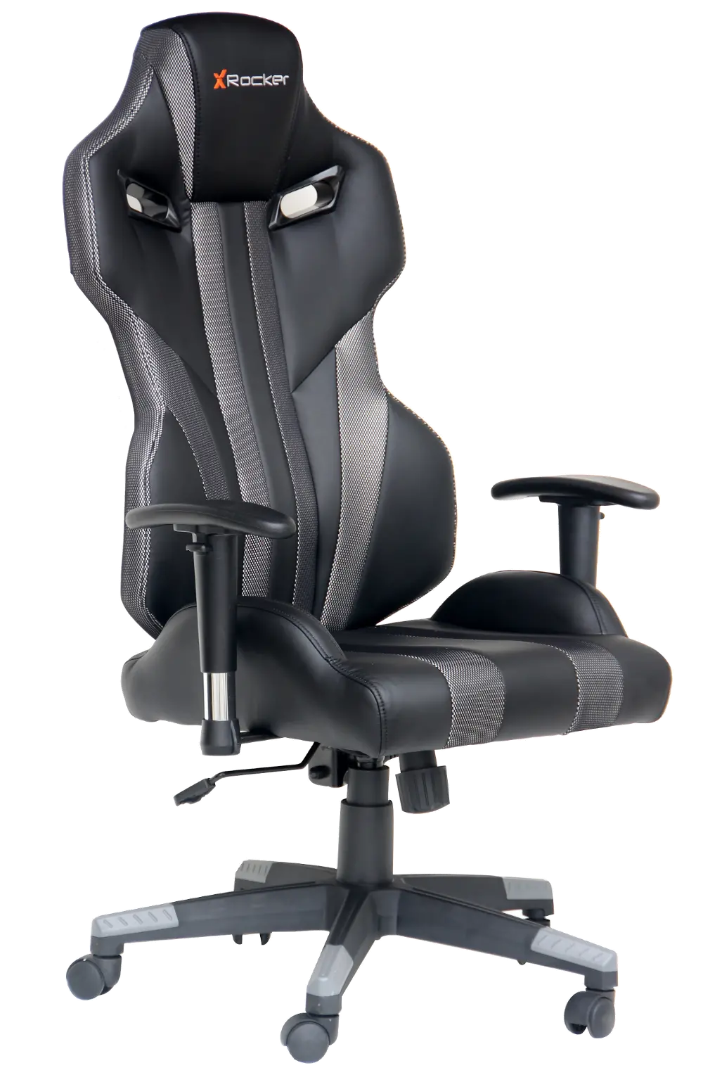 Black PCXR1 PC Gaming Chair - X Rocker-1