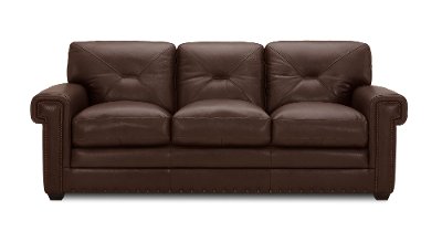 Derrick Brown Leather Sofa Rc Willey Derrick Brown Leather Sofa Rc Willey, Collins Leather Sofa