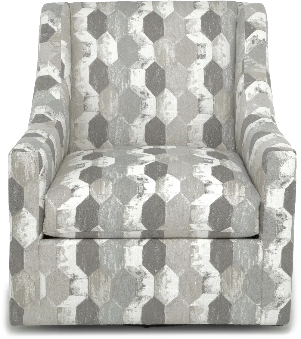 Olivia Contemporary Driftwood Gray Accent Chair-1