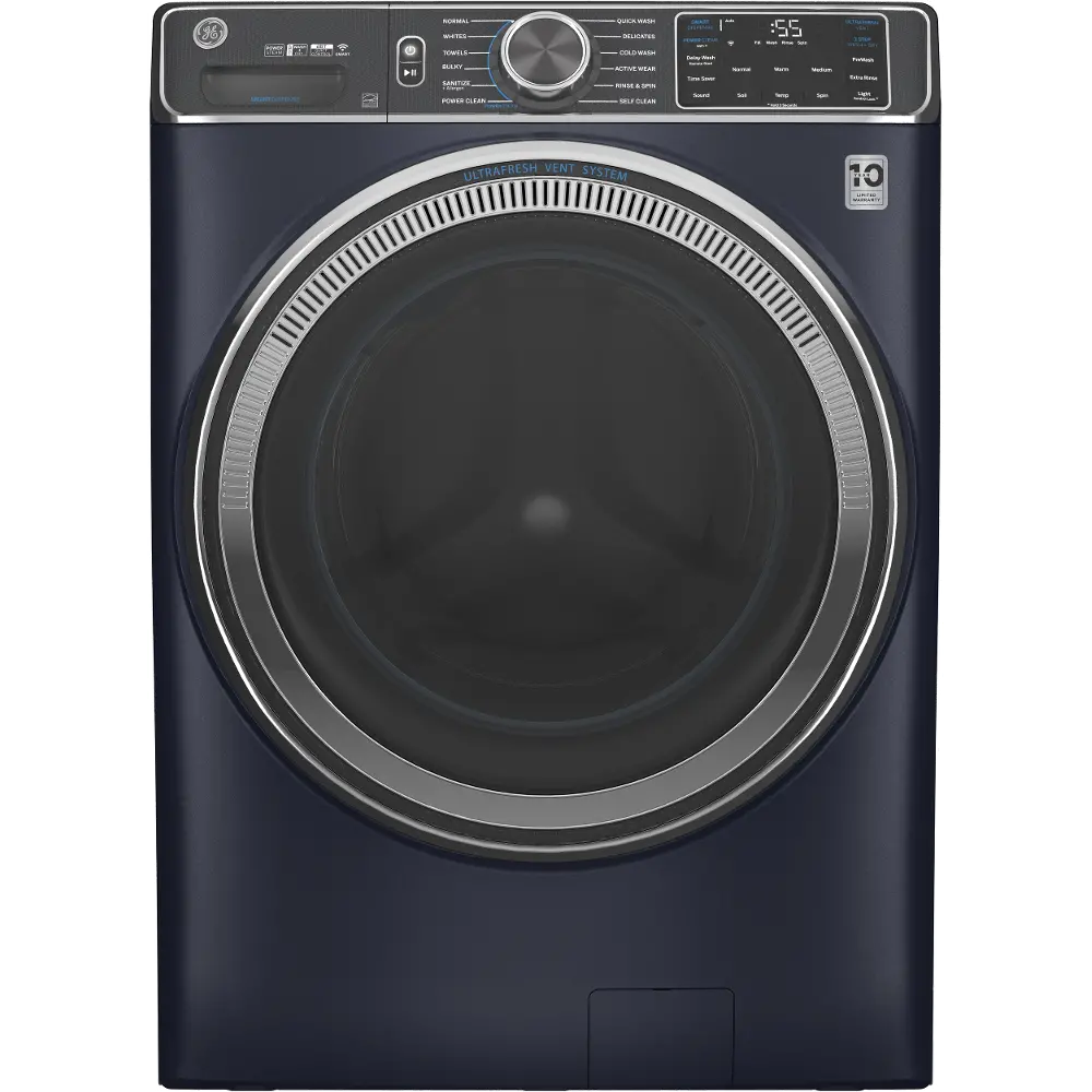 GFW850SPNRS GE Smart Front Load Steam Washer with SmartDispense - 5.0 cu. ft. Capacity Sapphire Blue-1