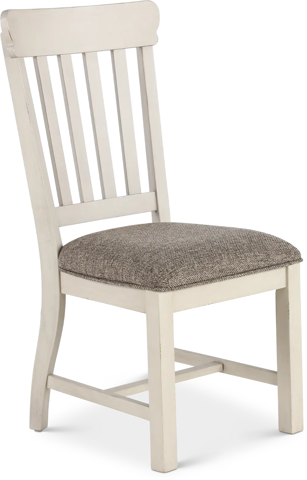 Drake White Upholstered Dining Chair-1