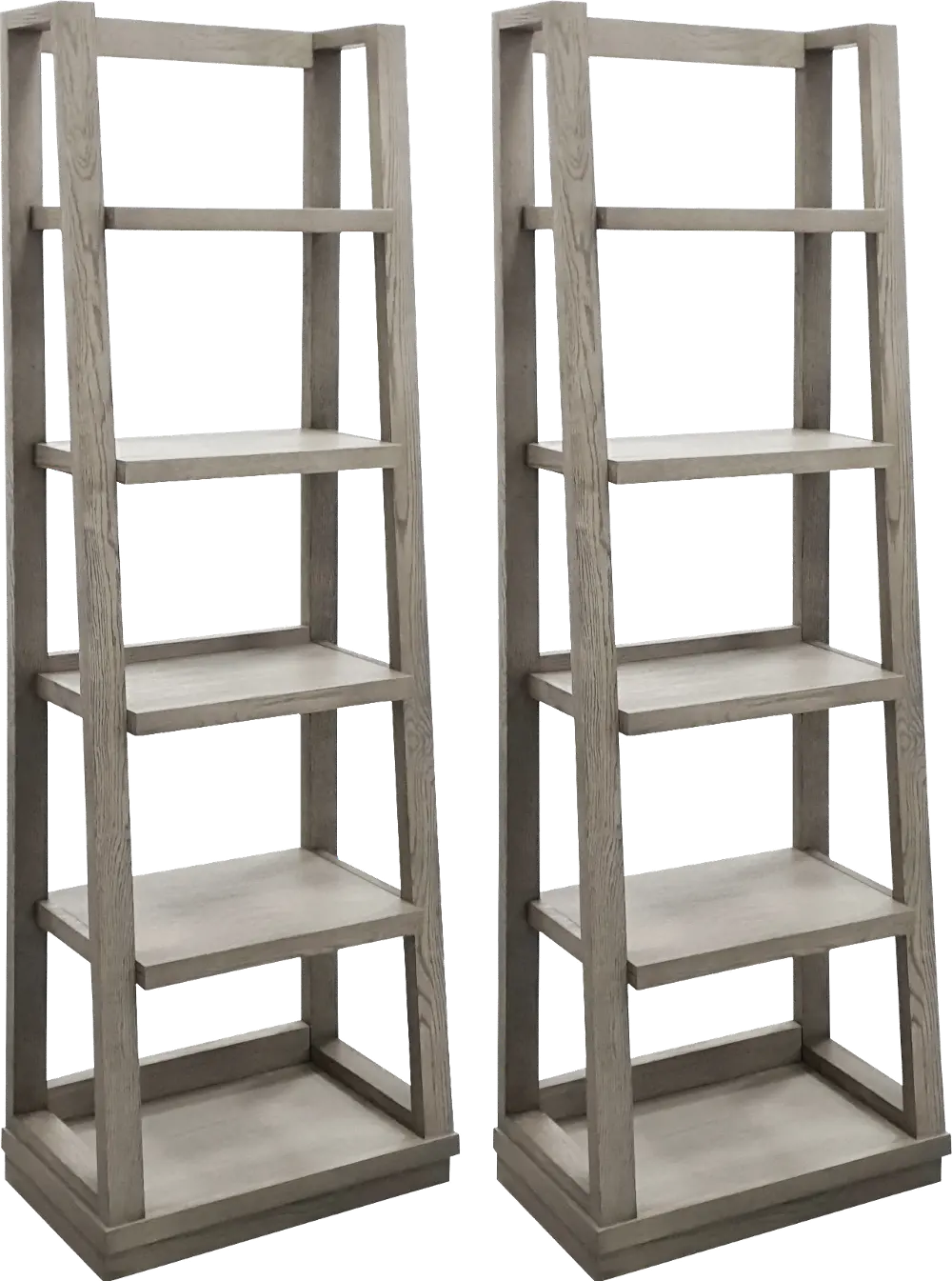 Pure Modern Bookcase Piers Pair-1