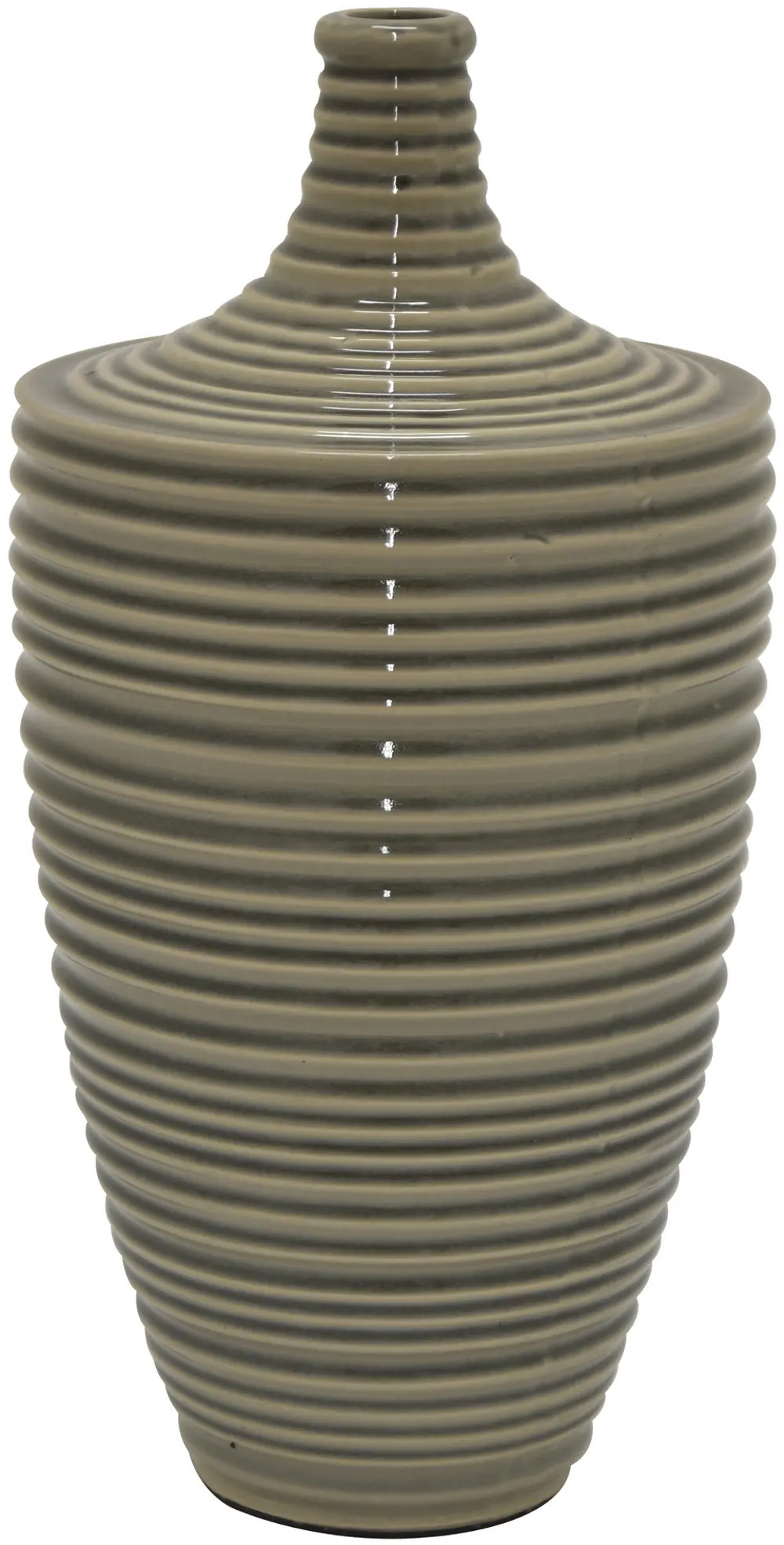 15 Inch Gray Tone Vase-1