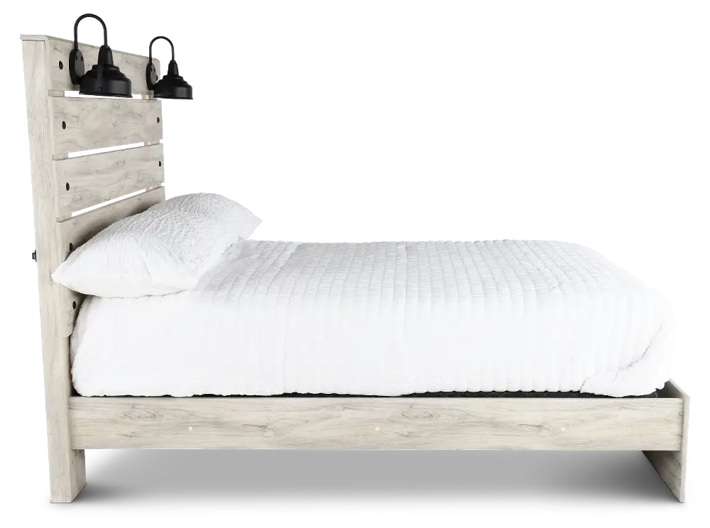 Sunrise Park Whitewash Queen Bed-1