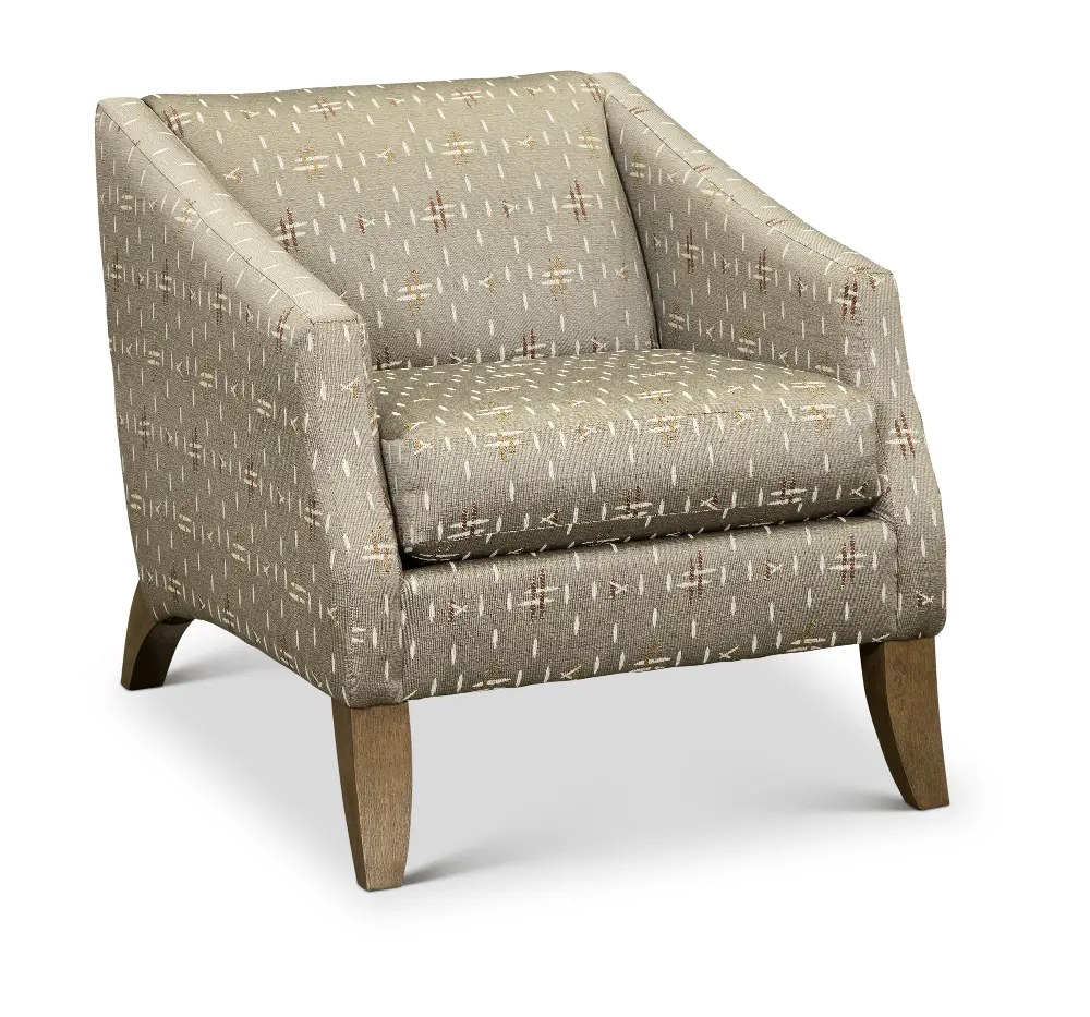 Modern Doe Tan Accent Chair - Cresent-1